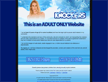 Tablet Screenshot of heavenlyknockers.com